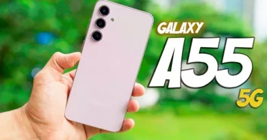 samsung galaxy a55, hp mid-range bergaya flagship