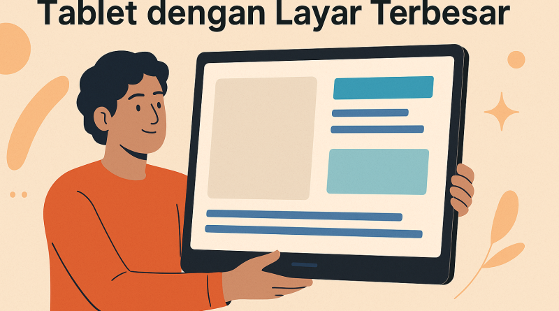 Tablet​​​​​​​ Layar Terbesar 2025
